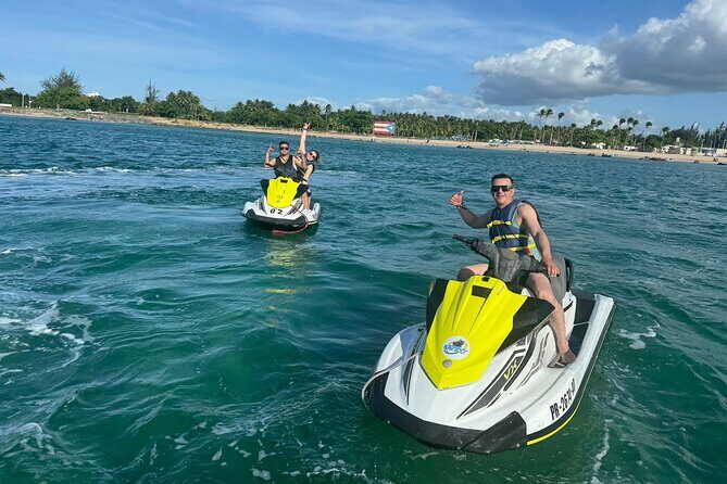 30 Minute Jet Ski Ride along Isla Verde Beach - Where you meet in Isla Verde: finding Kenny Jetski Rental