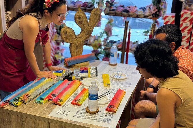 Caribbean Driftwood Making in San Juan - Inside the workshop: tools, finished pieces, and what you learn first