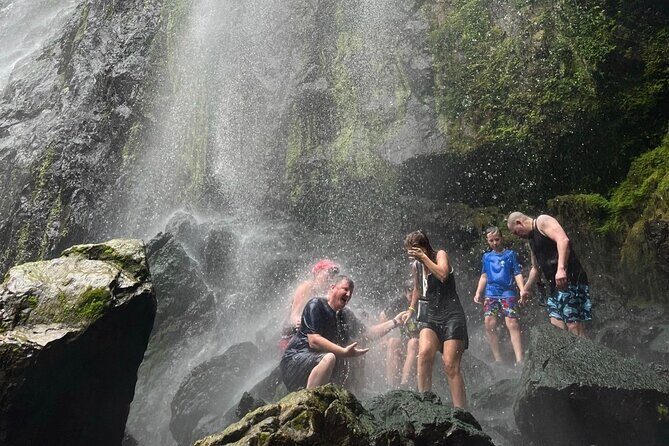 Chase Waterfalls - Discover a hidden 180ft rainforest gem - Morning logistics: 8:00am bakery meetup, pickup, and that scenic drive