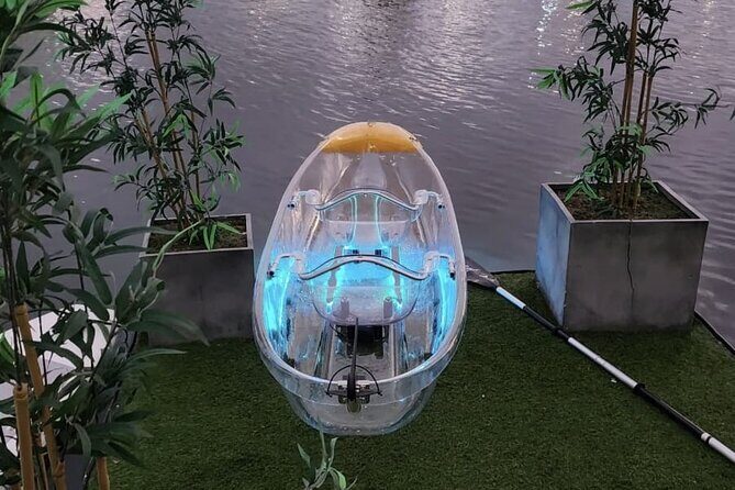 Clear LED Kayaking in Condado Lagoon - The Views: Skyline Reflections and Those “Picture-Perfect” Moments