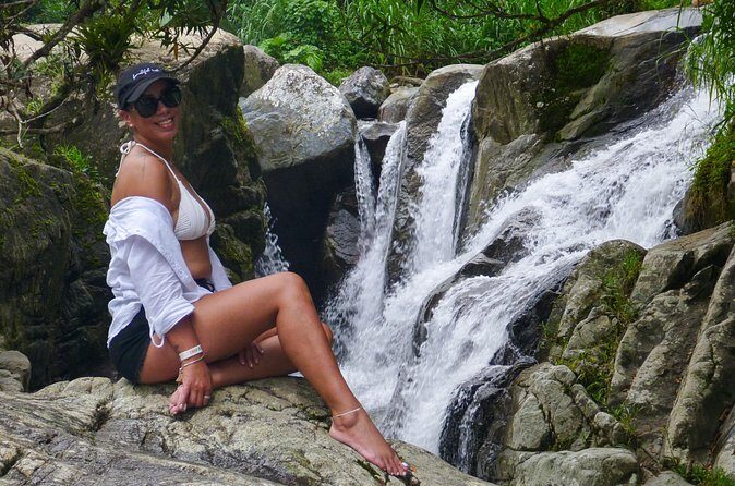 Coffee Plantation and River with Waterfalls in Puerto Rico - Los 7 Chorros Bar Restaurant lunch stop: entrance is covered, your meal is not