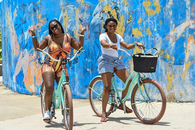 Cruising Bikes Rental in Condado Old San Juan - Riding toward Dos Hermanos Bridge: the turning point view