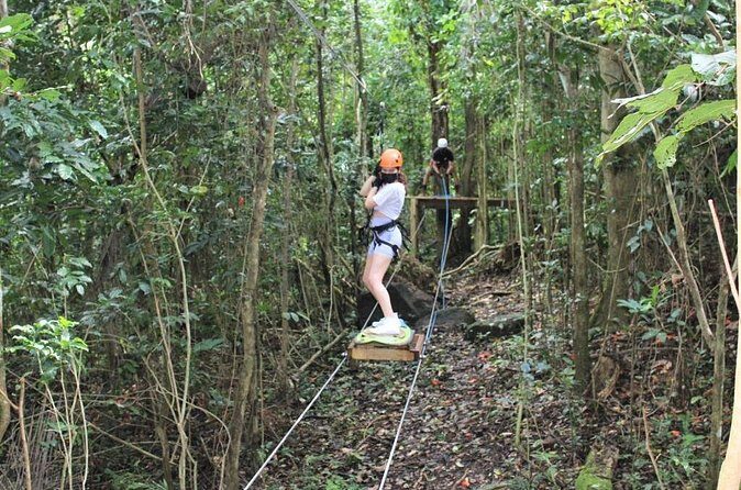El Yunque Adventure Trail - Rappelling and the Tarzan Swing-Style Thrill
