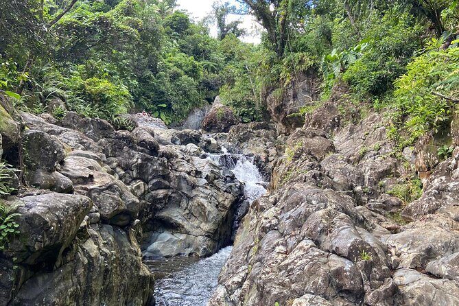 El Yunque Rainforest Morning River and Hike Adventure - Tinajas Pools and Waterfalls: Rope Swings and 15-Foot Options