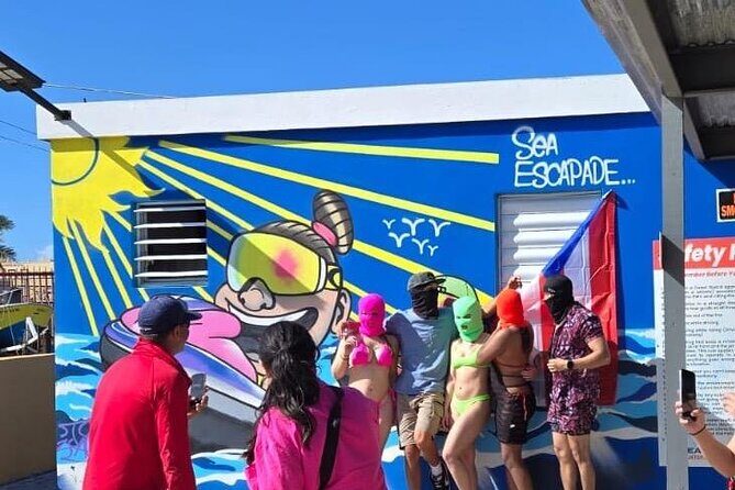 Jet Ski Tours in Old San Juan for Families and Friends - Playita Puerta de Tierra: The Sea Stop for Jumping In