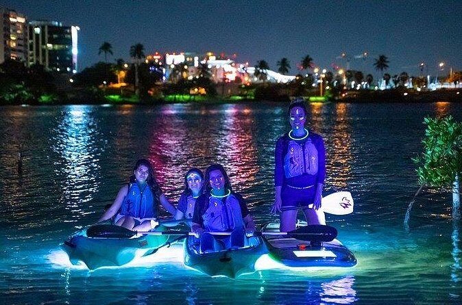 Paddle & Glow LED Kayaking - Guides and group vibe: private, paced for questions