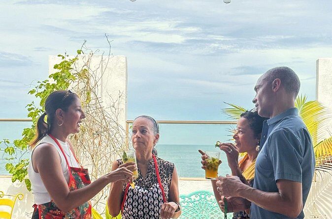 Puerto Rican Gastronomy Cooking Class - Your meal plan: lunch, cocktails, and sweet finish