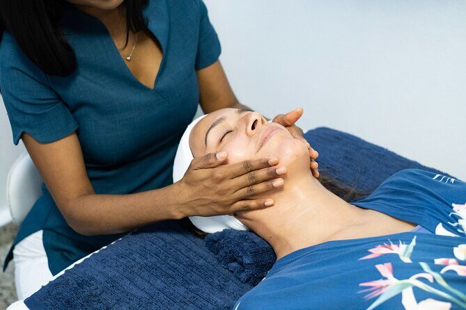 Rejuvenating Facial in Local Spa Room - Organic products, aromatherapy, and the room setup you can feel
