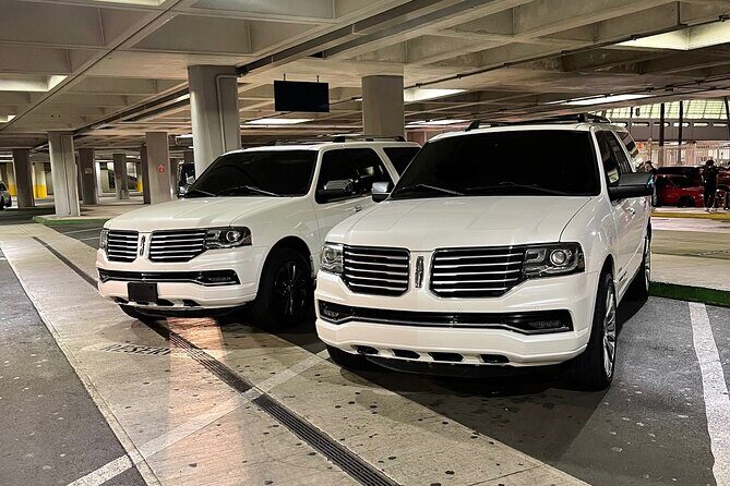 Roundtrip-Transfer from: SJU Airport,Cruises and Hotels in Puerto Rico LuxurySUV - Door-to-Door From SJU, Hotels, Airbnbs, and Cruise Ports