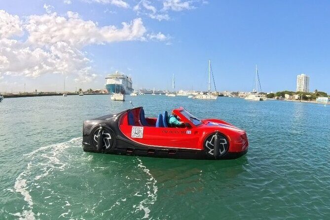 San Juan Watersports Car Rentals Red Bugatti - Key things to know before you ride
