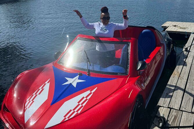San Juan Watersports Car Rentals Red Bugatti - Driving rules that affect your whole plan (age, ID, goggles, deposit)