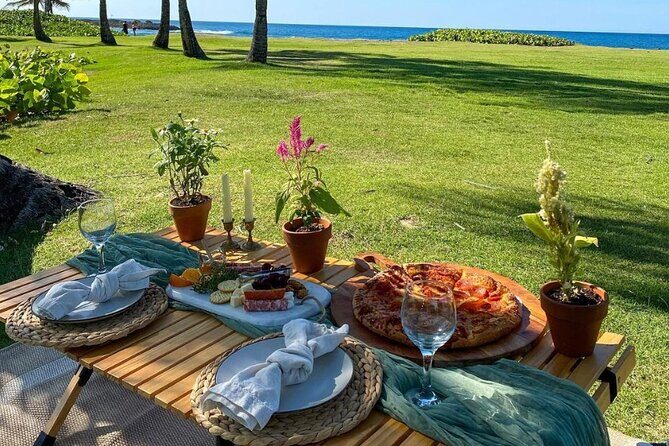 Tailor Made Luxury Picnic with Breathtaking Views - Setting Up for Sunset at Fortín del Escambrón