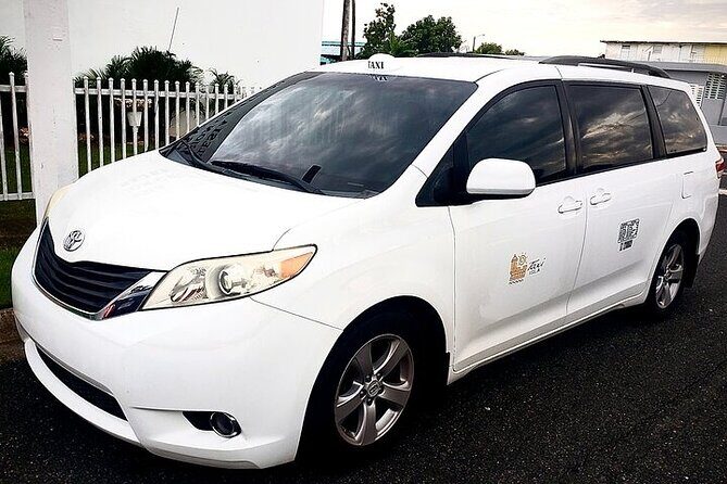 Transfer SJU Airport to Ponce and Juana Diaz. Hotels and Airbnb Vice Versa 1 Way - SJU meeting point: first-floor main exit and two doors to choose